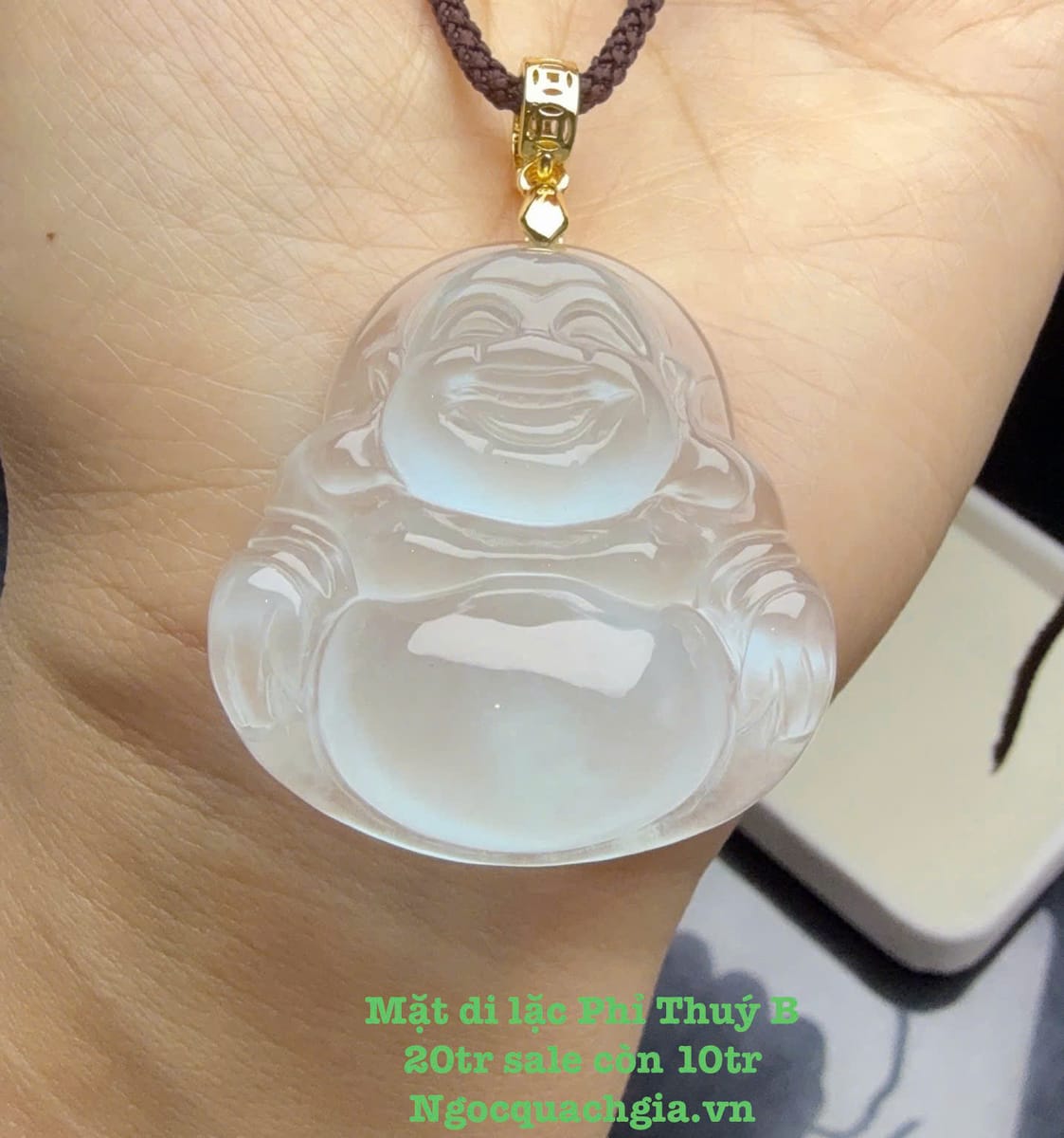 Mặt Di Lặc Phỉ Thúy B - ảnh 1