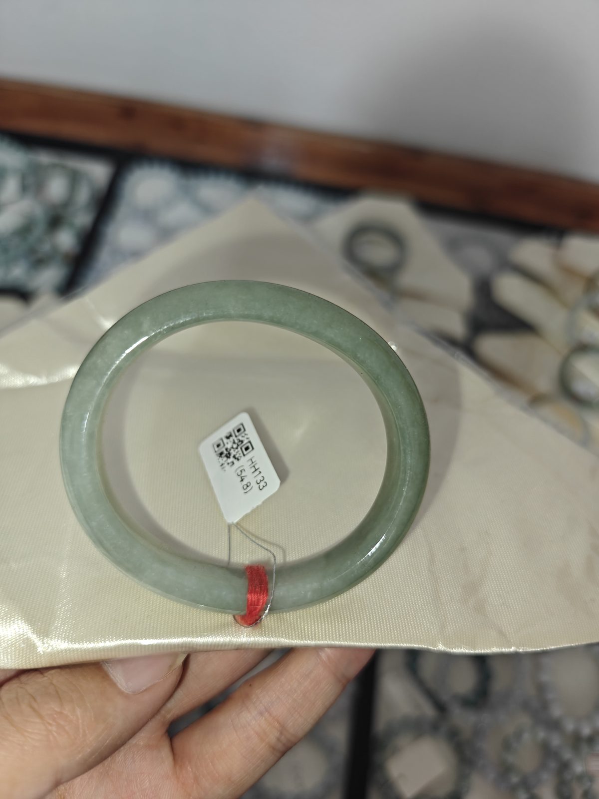Vòng Tay Ngọc Phỉ Thúy HH133 (54.8mm) - ảnh 1