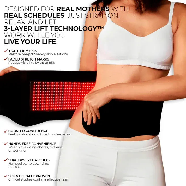 Nutrofuels™ Postpartum Red Light Therapy Belt