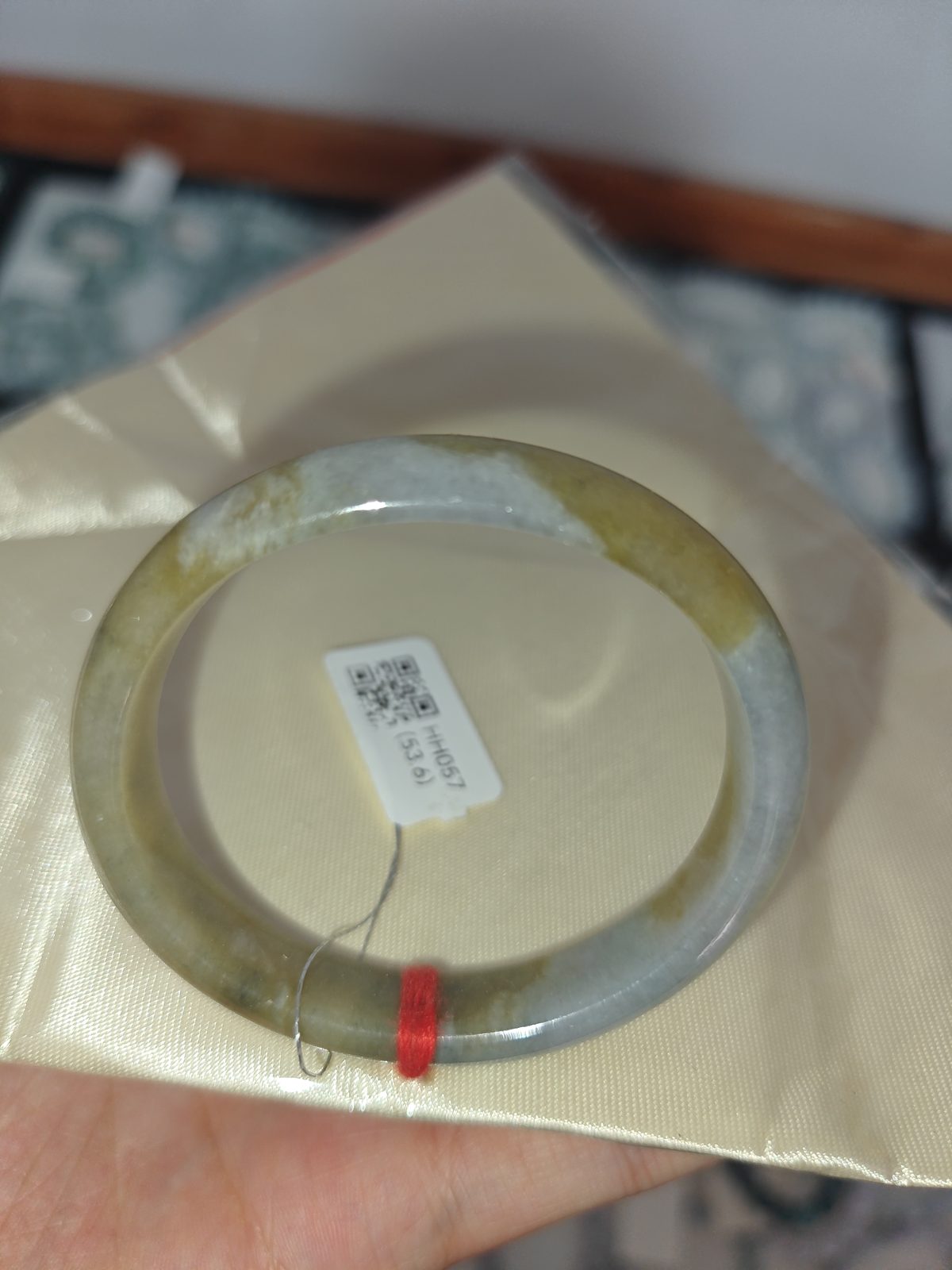 Vòng Tay Ngọc Phỉ Thúy HH057 (53.6mm) - ảnh 1