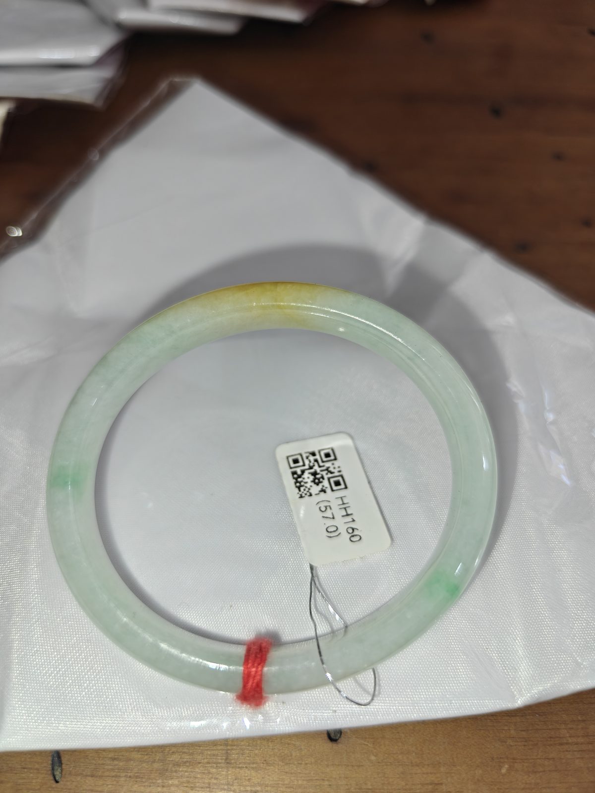 Vòng Tay Ngọc Phỉ Thúy HH160 (57.0mm) - ảnh 1